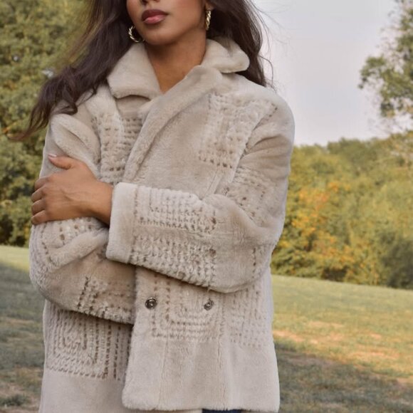 Overland Sheepskin Freya Reversible Jacket - Picture 2 of 8